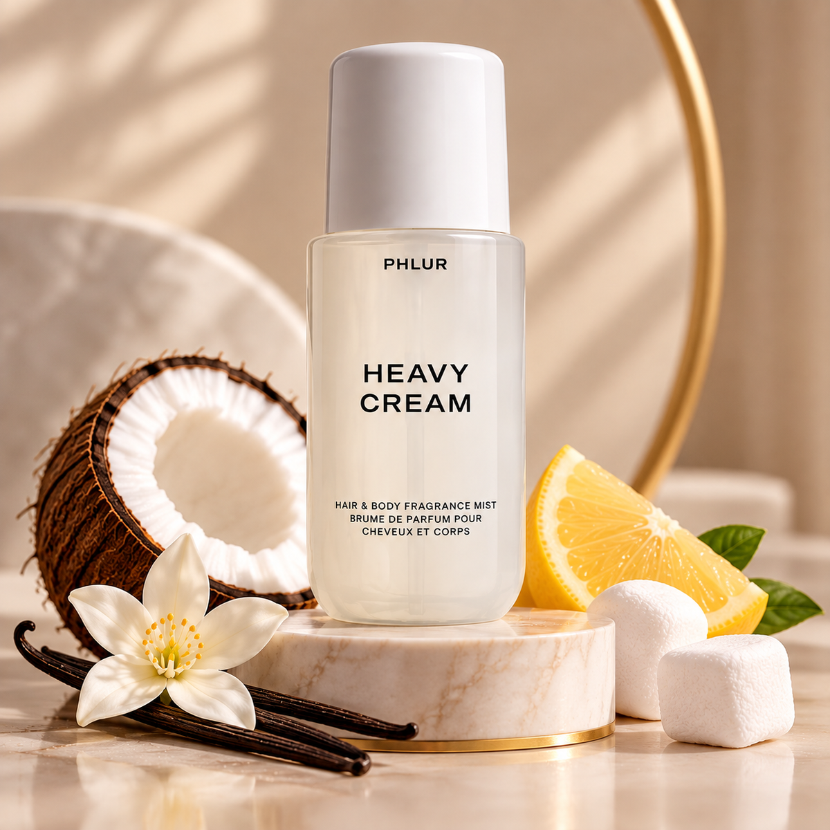 Phlur-Heavy Cream Hair & Body Fragrance Mist