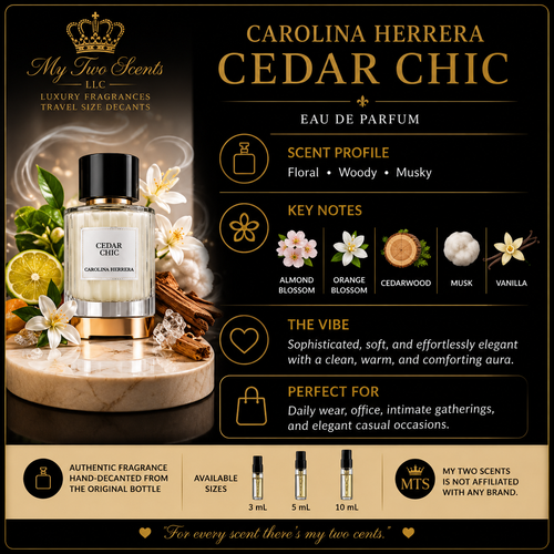 Carolina Herrera – Cedar Chic